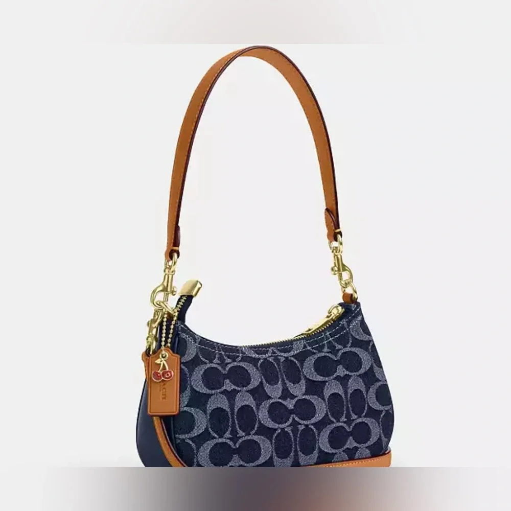 Coach Teri Mini Crossbody Bag In Signature Denim